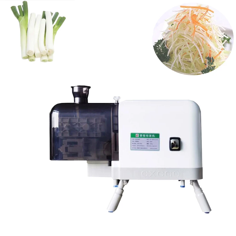 

Commercial Scallion Shredder Cutter Shallots Shredding Machines Electric Green Onions Shred Cutting Machine