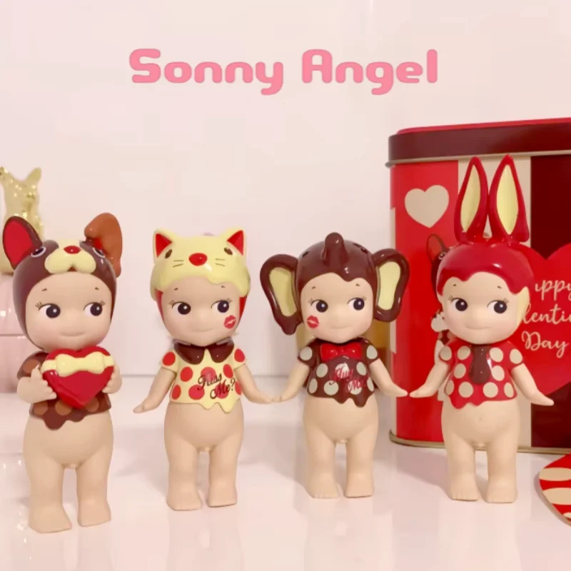 

New Original Sonny Angel 2020 Valentine's DaySeries Confirm Blind Box Party Dolls Mystery Box Surprised Box Toy Decoration Gift