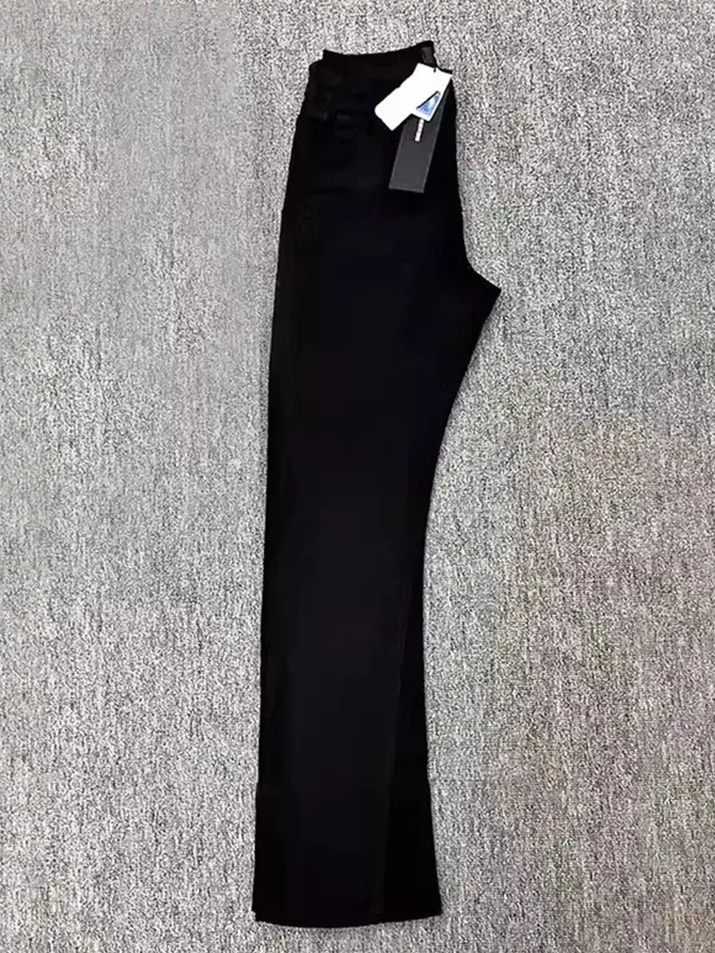 

Men's Fleece Lined Thickened American High Street Slim Straight Leg Jeans Knife Leaf Design Pocket mid Waist Washable Denim