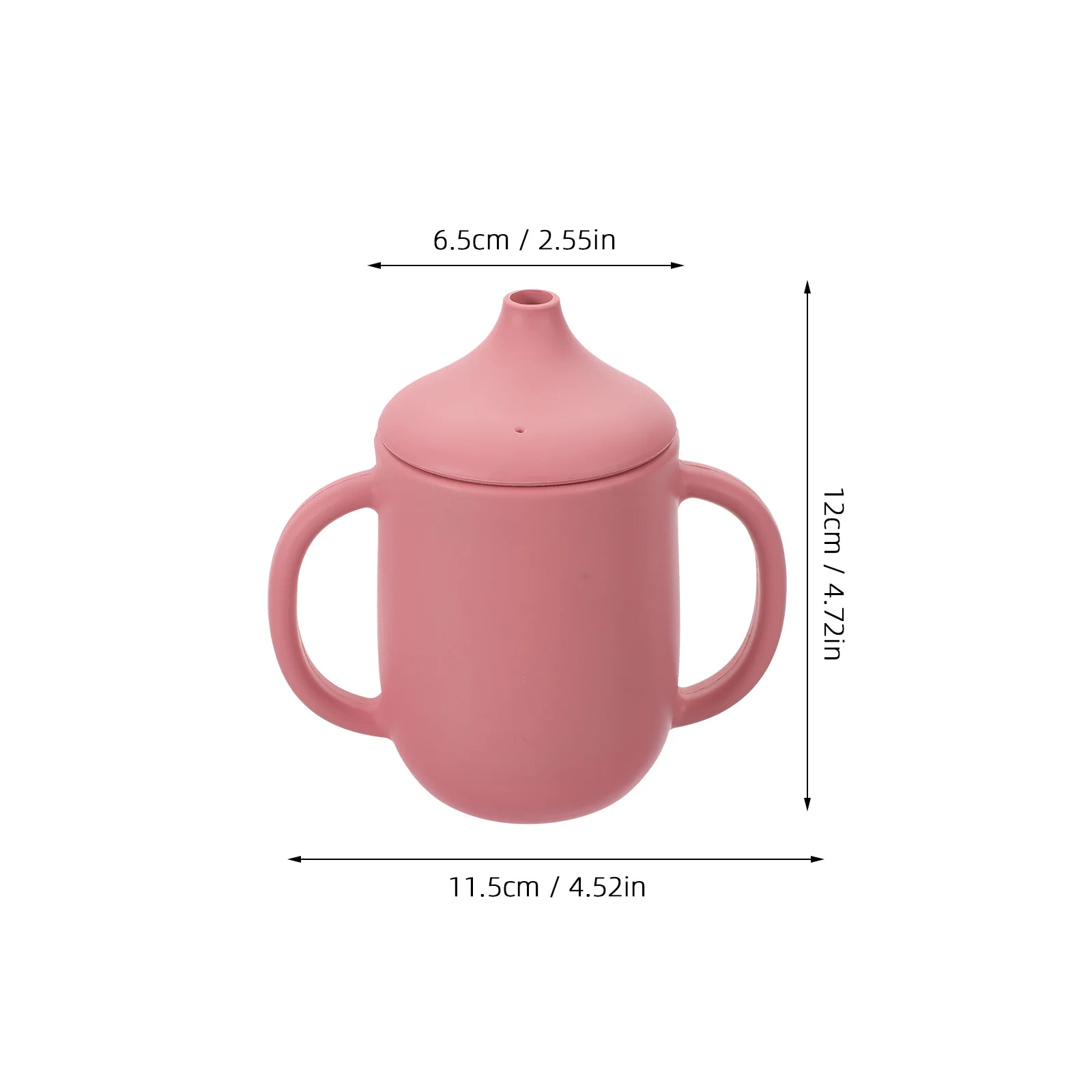 كوب أطفال من السيليكون سعة 400 مل مع كوب شرب للأطفال الصغار مقاوم للتسرب، تصميم محمول مثالي لتعلم الشرب بشكل مستقل #2