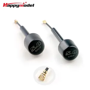 HappyModel 5.8GHz 2.5dB Lollipop Omni Anntle Antenna RHCP LHCP UFL CRUX35 CRUX35 HD 프리 스타일 드론을위한 원래 교체 6 최고의 판매 LHCP- №3