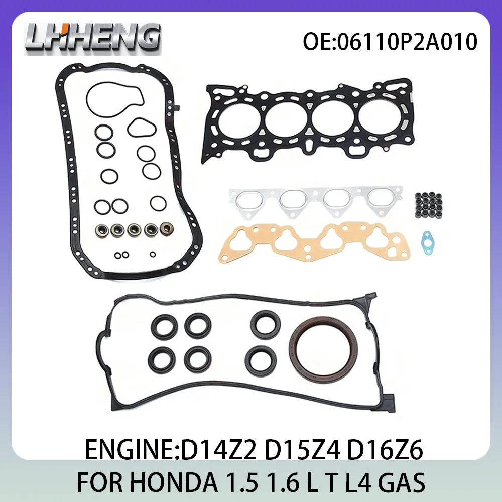

Комплекты для восстановления двигателя для HONDA CIVIC CRX HR-V 06110P2A010 06110P2A030 06110P2J000 1,5 1,6 л T L4 GAS D14Z2 D15Z4 D16Z6 92-01