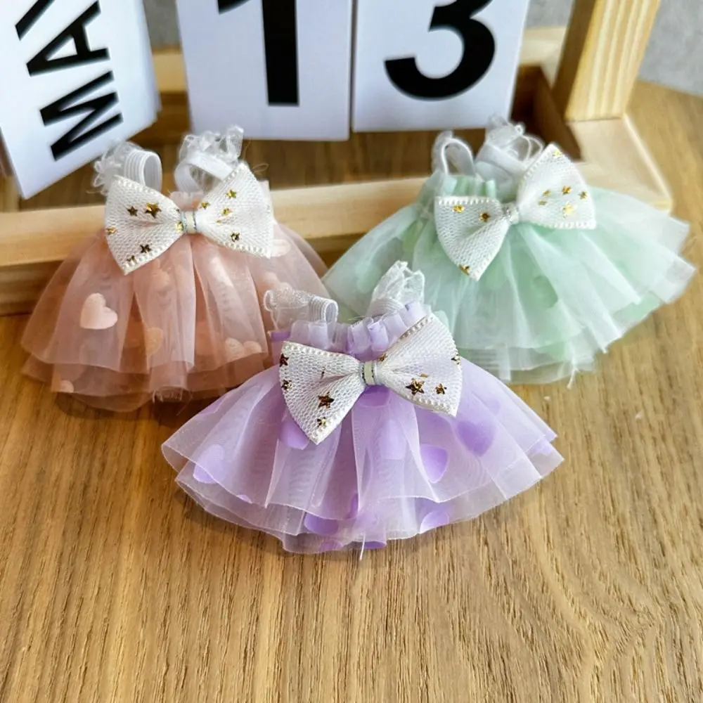 10cm Fashion Dresses Skirt Decoration Dolls Accessories Cotton Doll Lovely Princess Dress Plush Dolls Clothes Accessories