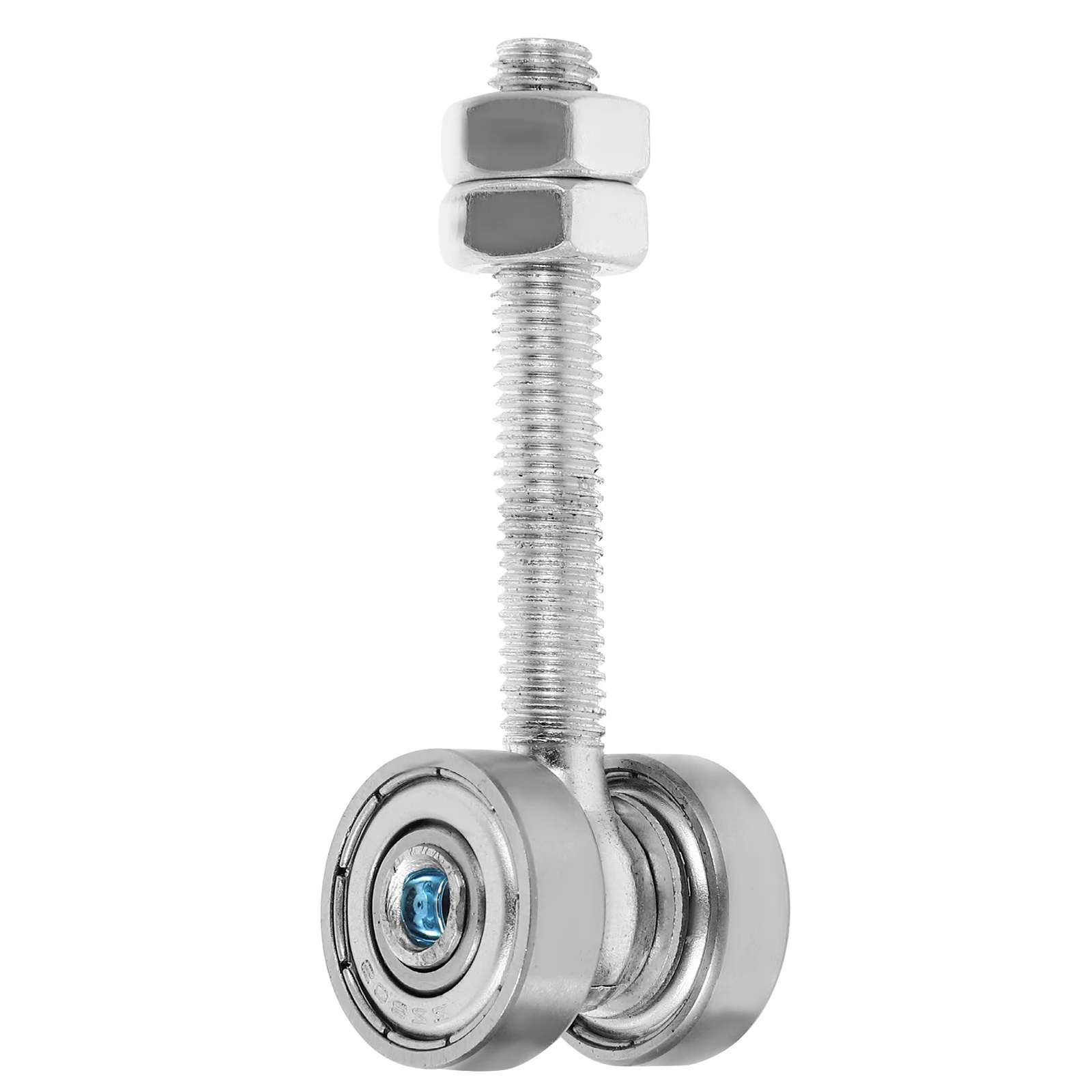 

2 Trolley Assembly Sliding Door Pulley Steel 50KG Bearing Double Bearings 8mm Screw Hole Galvanized Surface Heavy Duty Window