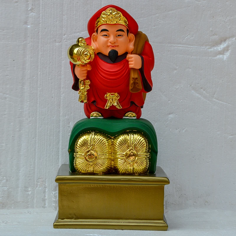 39cm large Southeast Asia India Japan HOME SHOP Shrine Recruit money GOOD LUCK God of fortune Mahakala FENG SHUI statue