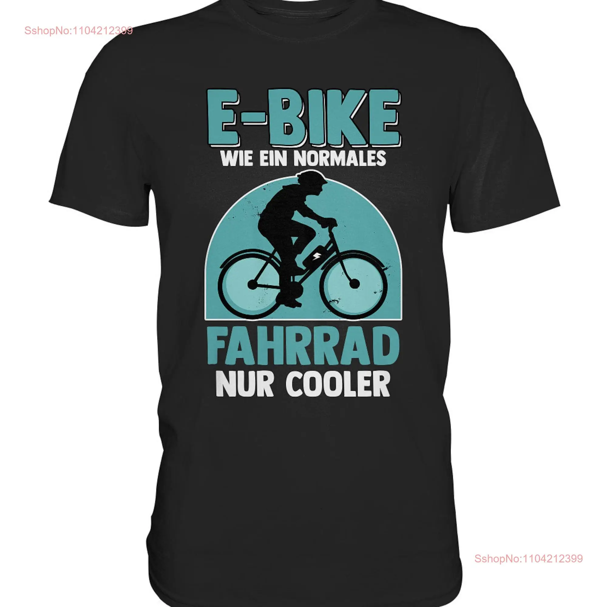 E bike Electric T ShirT long or short sleeves