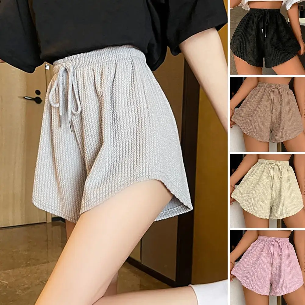 

Women Gym Fitness Running Shorts Women's Summer Thin Style Loose Casual Large Size Wide Leg High Waist A-word Sports Hot Pants
