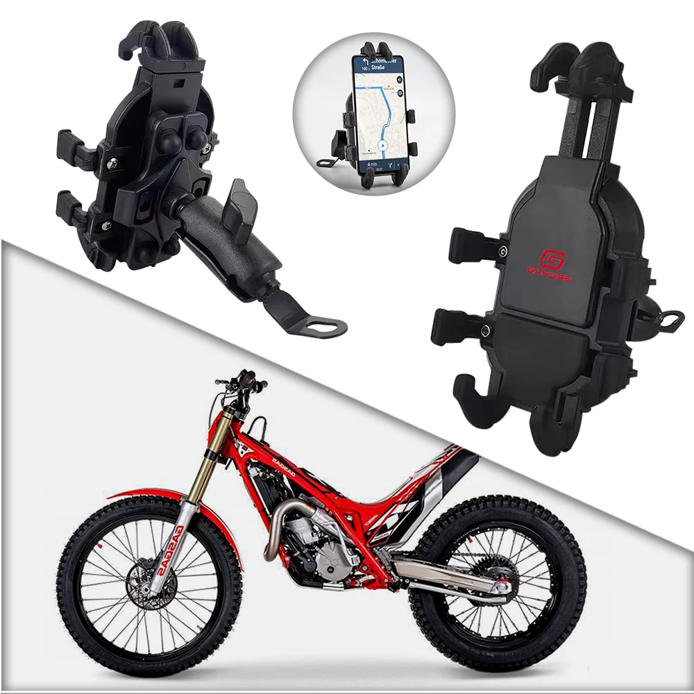 Motorcycle Phone Mount Non-Slip Pad Anti-Rust Anti-Shake Holder For GasGas gas gas Enduro EC 250 MC 250F 300 SM 450S