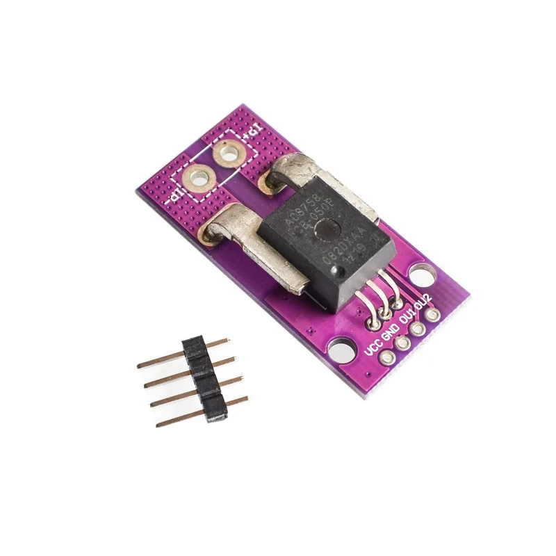 

MCU-758 ACS758LCB-050B-PFF-T Linear Current Sensor Hall Current Sensor Module For Arduino