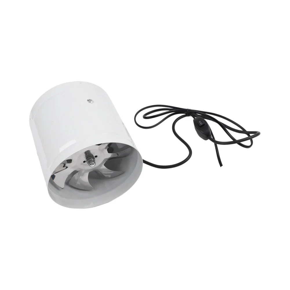 Two Way Ventilation System Fan Inline Vent Fan Duct Fan 220V 50Hz 1-piece Pure Metal Casting Thickened Fixed Design