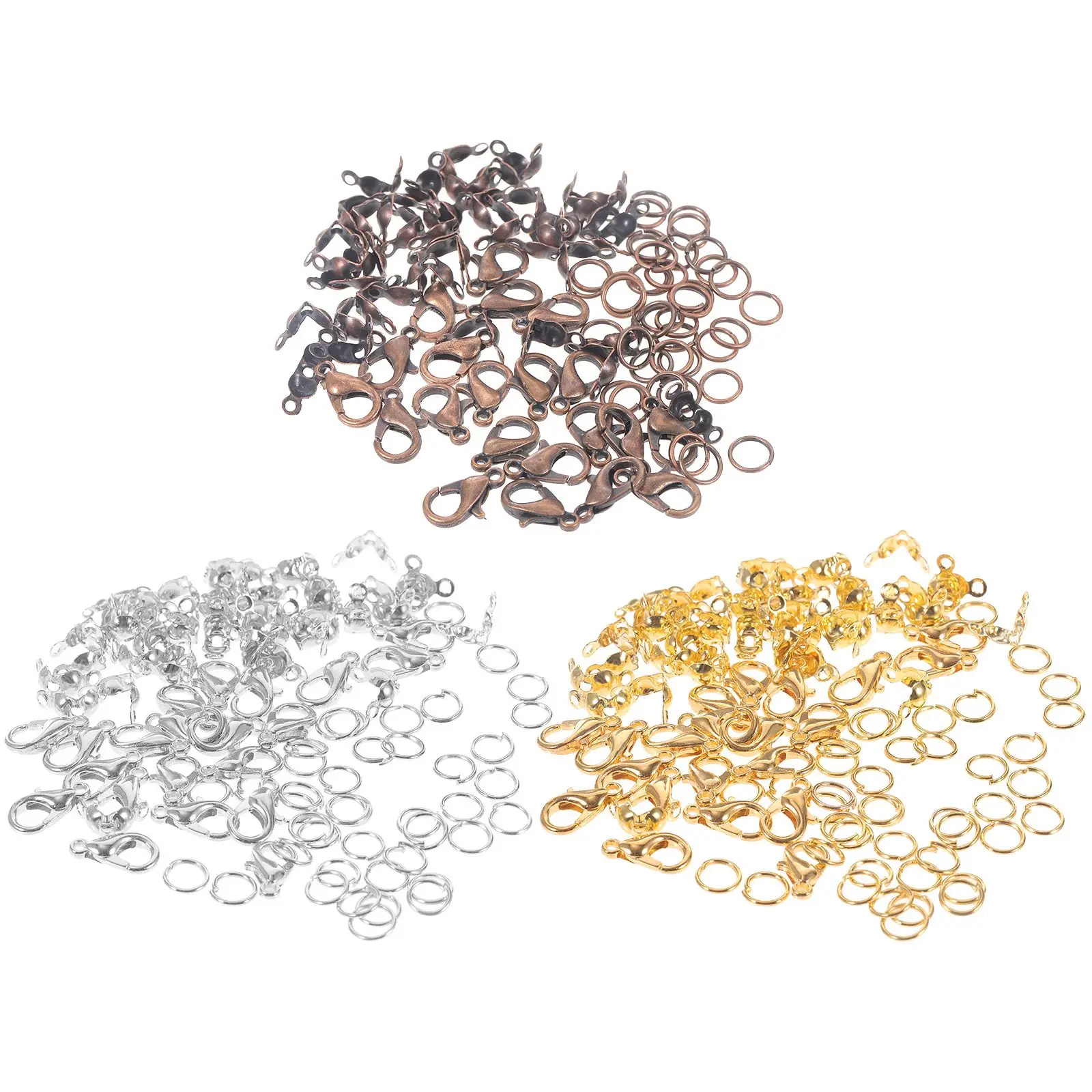 

Alloy Jewelry Making Kit Fine Craft Supplies Strong Structure DIY Necklace Bracelet Materials Wear Resistance Deformation