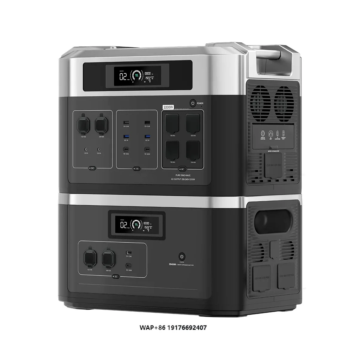 

Solar Generator 1000W 2000W 3000W 5000W Powerstation Emergency Portable Power Station