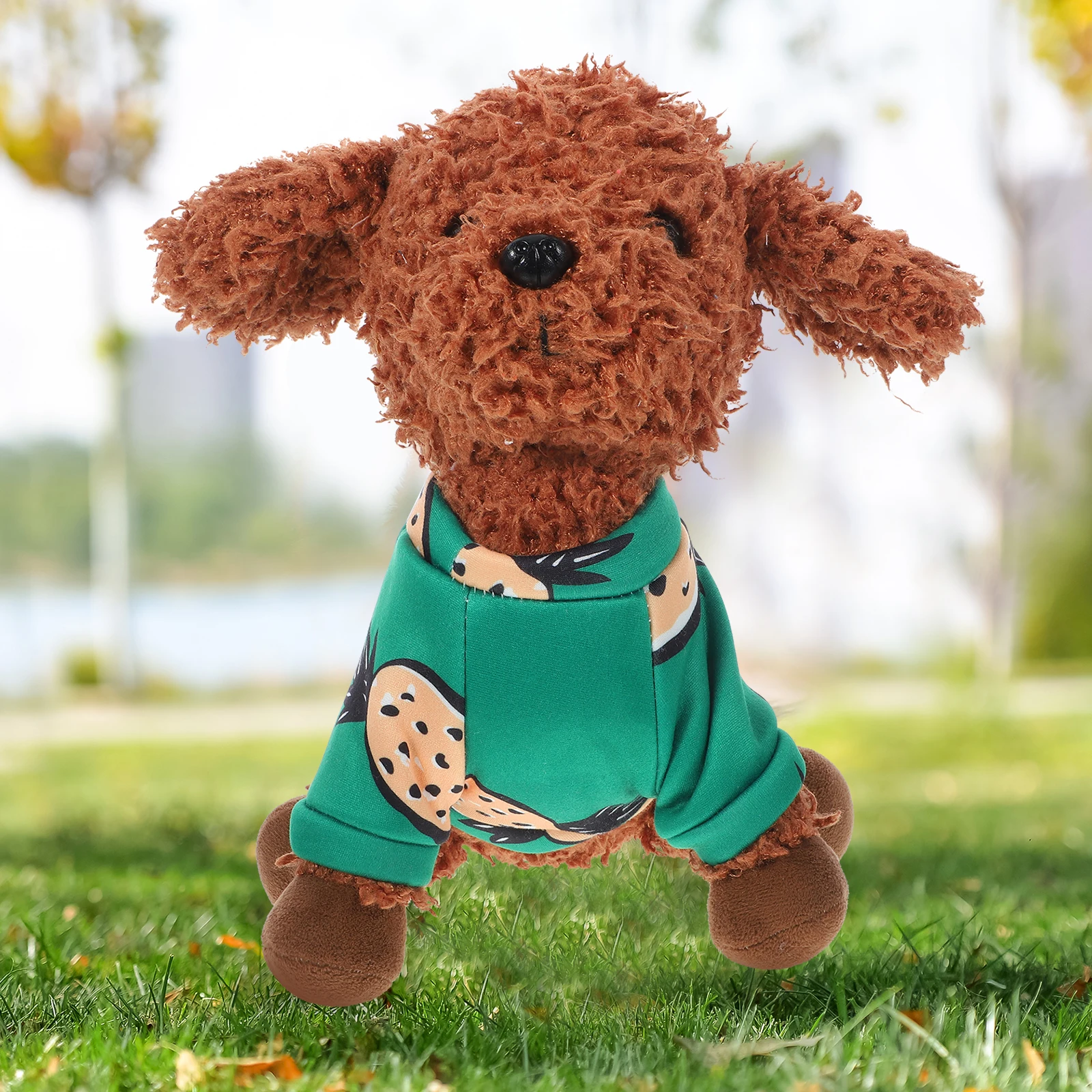 

Pet Clothing Winter Dog Clothes Costume for Puppy Warm Thick Comfortable Cartoon Outfit Washable Reusable Cozy Wear Daily