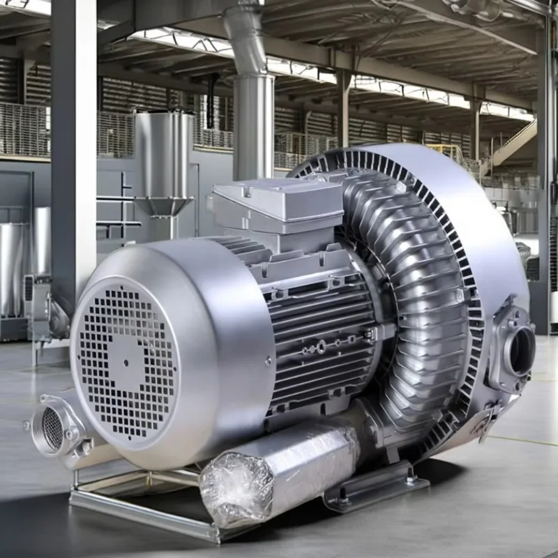 Turbine unit turbine ring blower pump% copper motor side channel vortex blower fish