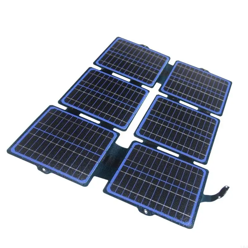 

U4LA 30W Folding ETFE Solar Panel Battery Charging Device Waterproof Monocrystalline Solar Panel Portable Mobile Power