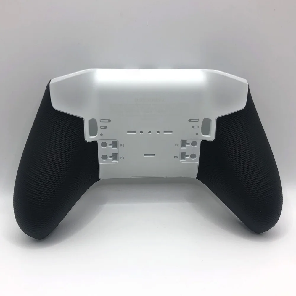 Carcasa blanca de repuesto para mando de Xbox One Elite Series 2, carcasa frontal y trasera, cubierta superior, carcasa inferior, reparación