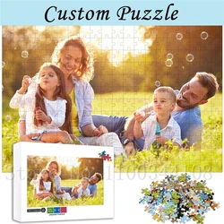 Personalized Puzzle Custom Photo Puzzle 108/200/300/500/1000/1500 PCS Custom Jigsaw Puzzle Birthday Wedding Valentine's Day Gift