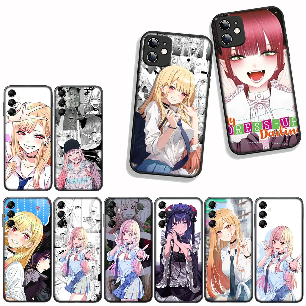 Чехол Funda Coque для Apple iPhone 16, 11, 13, 14, 15 Pro Max 7, 6, 8 Plus SE2 SE3 + 16E SE 2022, чехол для телефона My Dress Up Darling