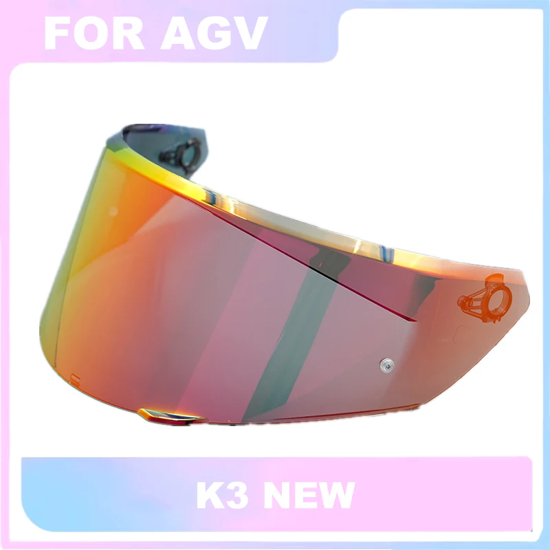 

Helmet Visor for NEW AGV K3 DOT(E2206) Motorcycle Helmet Lens Glass Windshield Shield Viewfinder Goggles Screen Mica Accessories