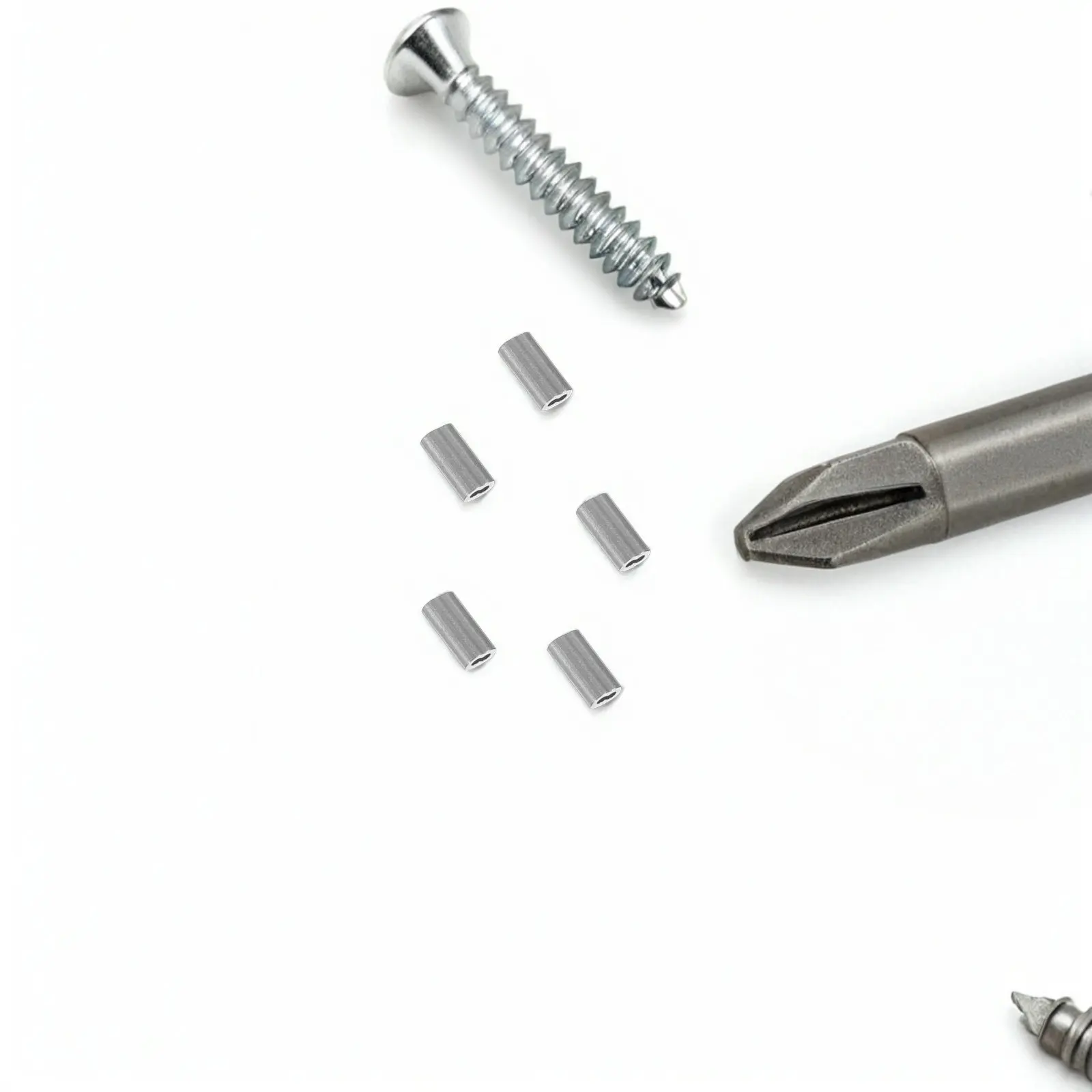 500-pecas-de-luva-de-crimpagem-de-aluminio-de-duplo-furo-para-cabo-de-aco-12mm-instalacao-rapida-acabamento-de-precisao-e-liso