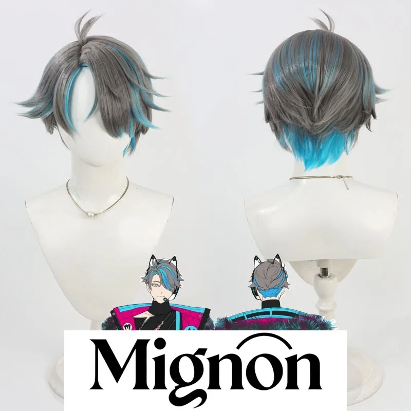 

VTuber cosplay wig two-tone gradient silicone scalp Halloween gift