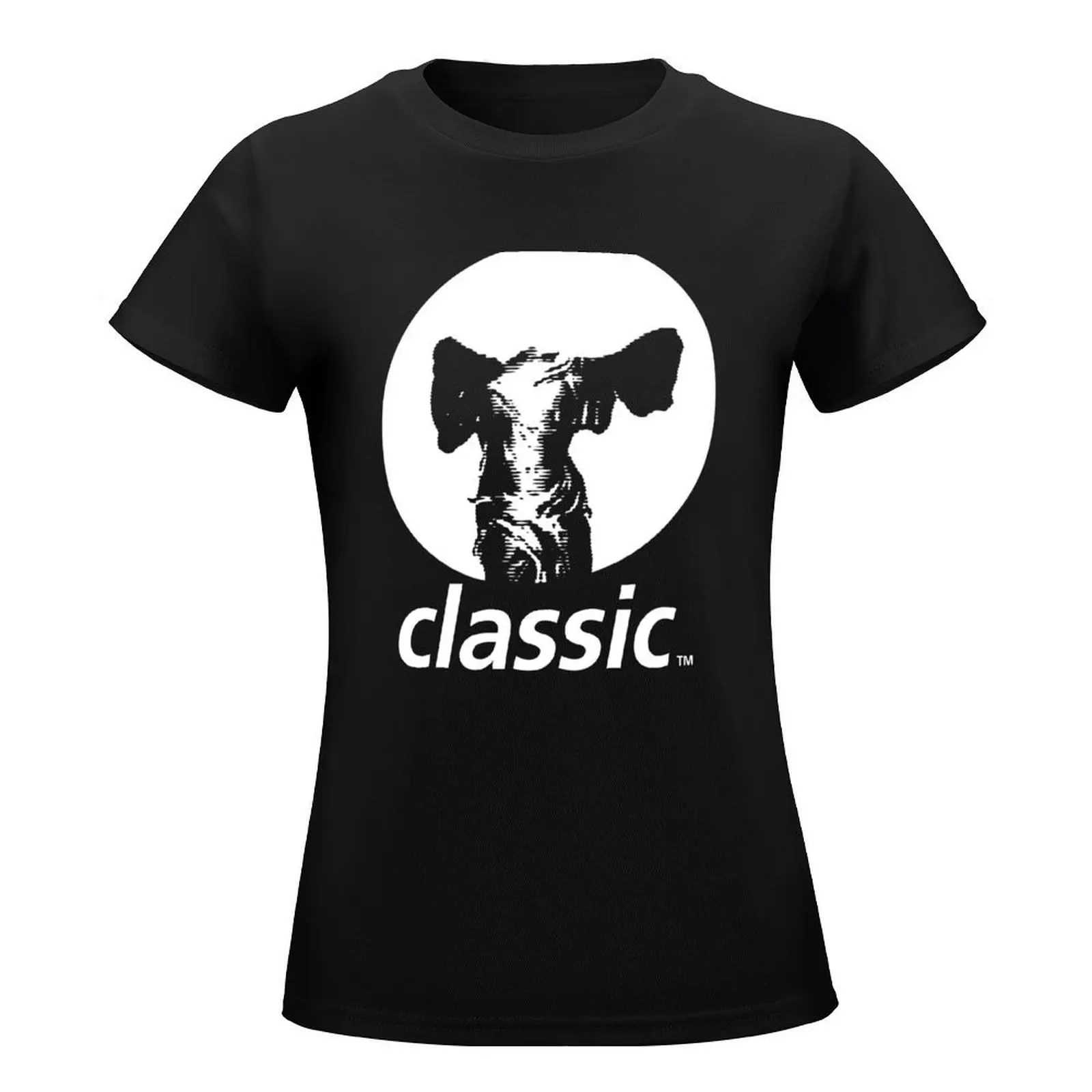 Classic Music Company Record Label T-Shirt summer top anime clothes black t shirts for Women