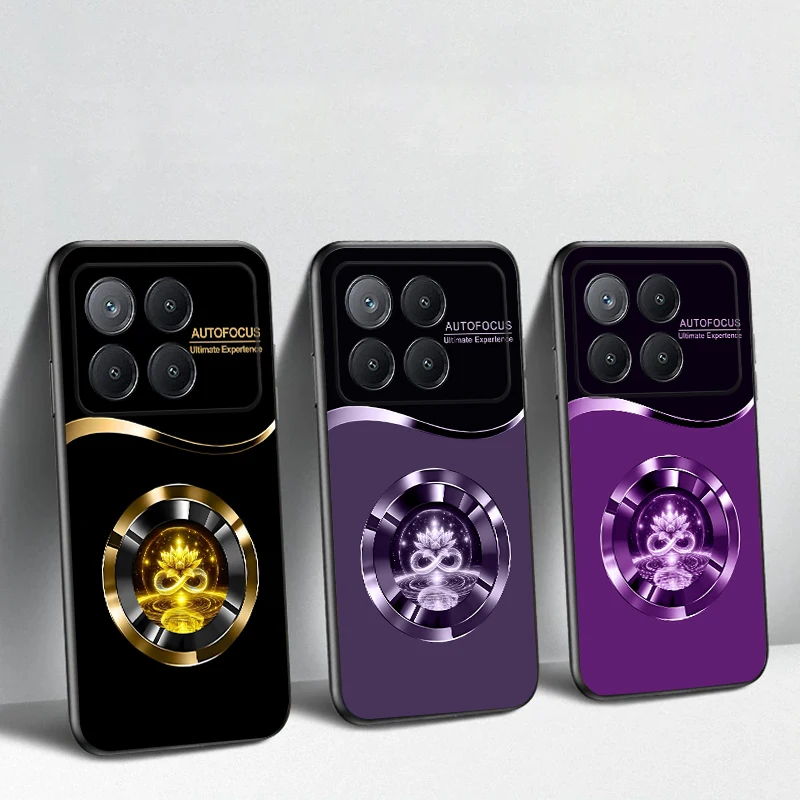 

Circle Golden Lotus For Xiaomi Poco X7 M7 Pro 5G M5 X4Pro M4 6 4G C65 75 F6 F5 X6 5 7 X5 F7 Ultra M5S 4Pro 5G soft phone case