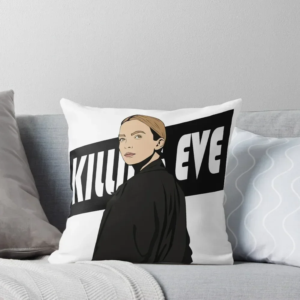 

Killing Eve Throw Pillow pillowcases for sofa cushions anime girl home decor items Decorative Cover For Living Room pillow