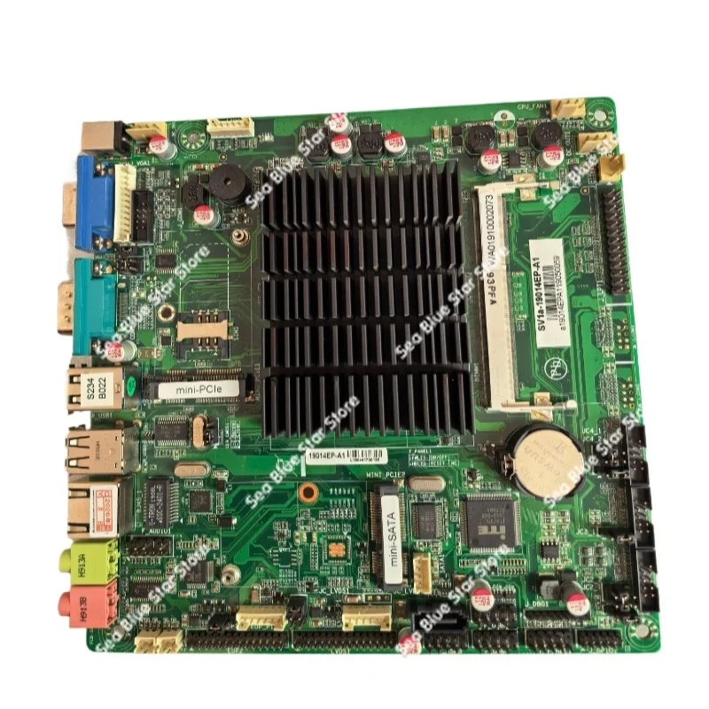 Industrial  board SV1a-19014EP-A1 quad-core 2.0G support mSATA solid state disk, second-hand disassembly of the main board