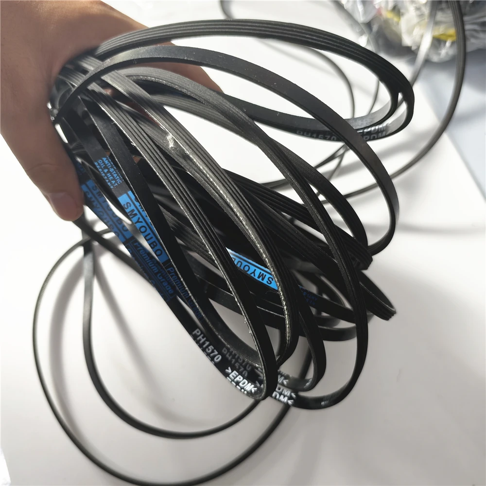 2pcs  Tumble Dryer Washing Machine Poly Ribbed V-belt 4PH1570 4PH1710 4PH1580