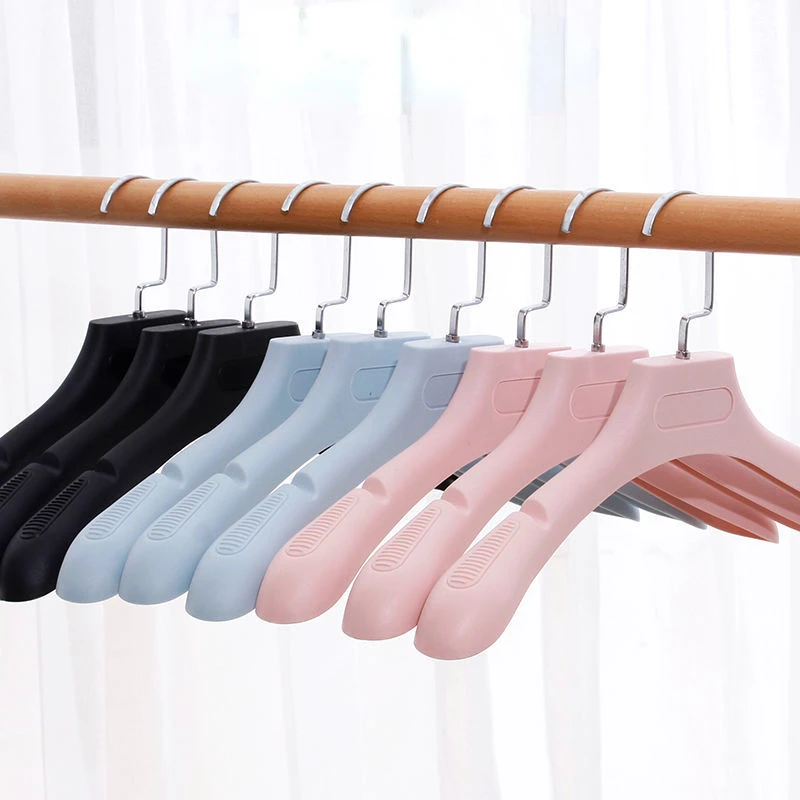 Japanese Thickened Protective Clothing Hangers Selling Store Pants Suit Rack Adult Wardrobe Organizer Anti Slip Wide Shoulder