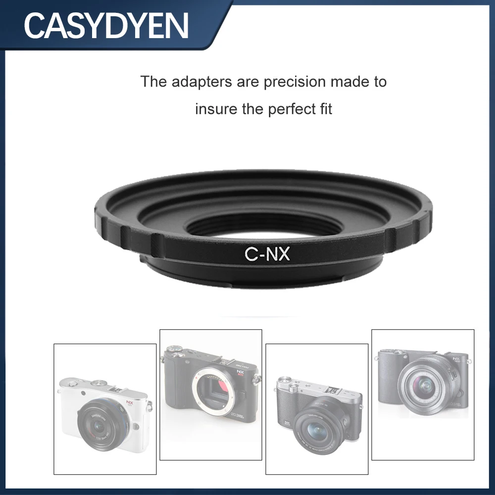 Mount Adapter Ring For Samsung | C-NX Adapter C Transfer NX Card Transfer Ring CCTV35/25 Transfer for Samsung NX1000/2000