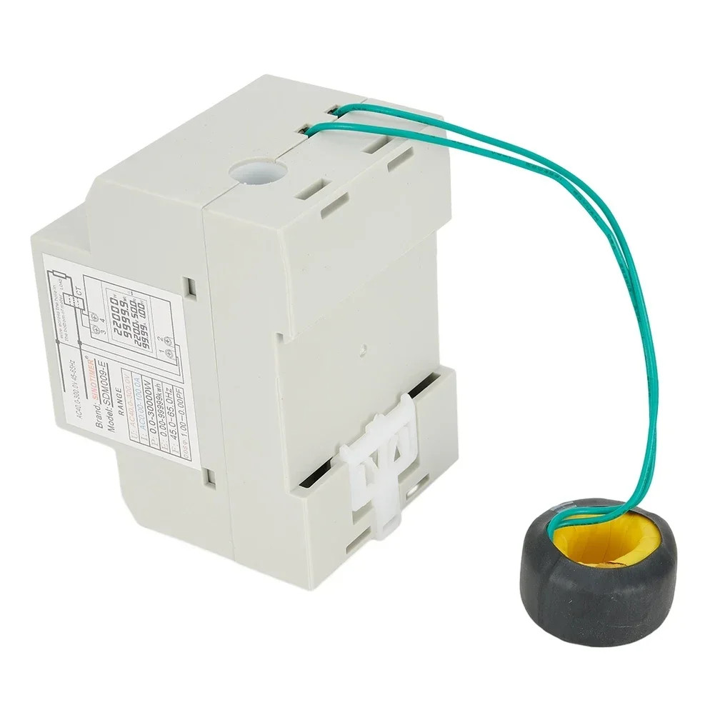 

Digital Electricity Meter Rail Digital Electricity Meter Energy Meter AC40-300V Electrical Supplies Home Improvement