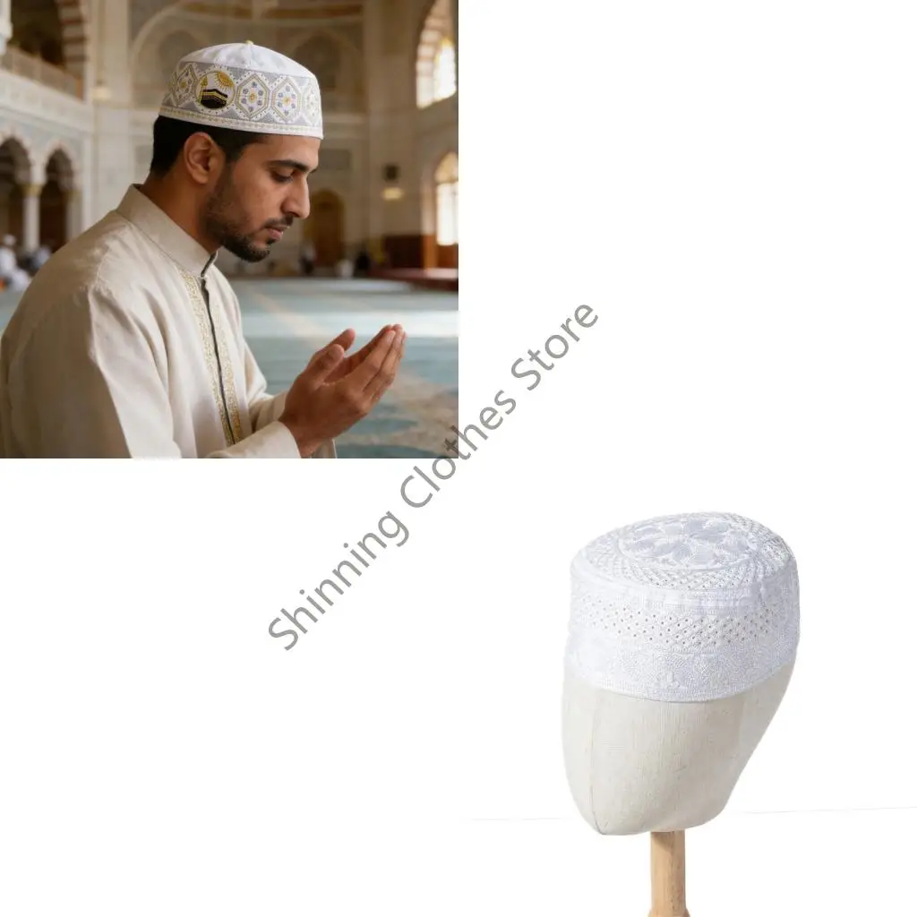 M68A Soft Jewish Kippah Cover for Adults and Children Comfortable Wear for Extended Use During Ceremonies