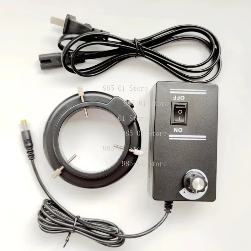 Split 60MM Inner Diameter Ring Light Integrated LED Light Source for Stereo Electron Microscope