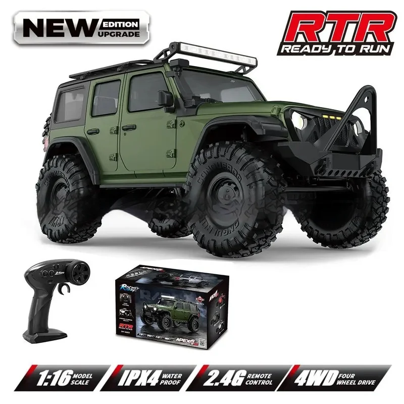 

2025 HB-R1601-R1609 1:16 ‌Alloy RC Rock Crawler Monster Truck 4WD High-Speed Electric Off-Road Toy Car for Boys Outdoor‌