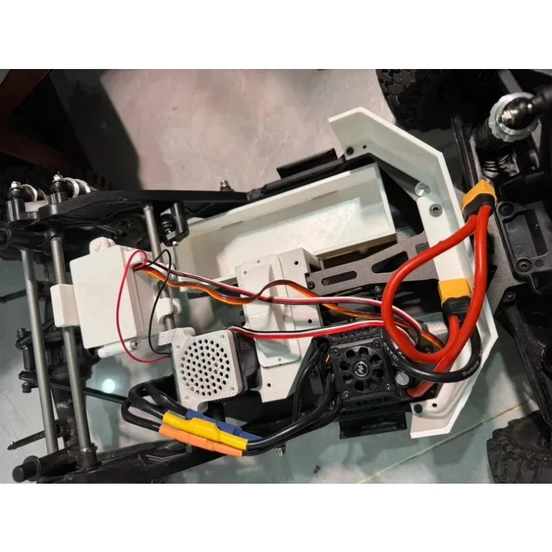 For FMS Bronco Short Course Truck YK4074/4073/4072 1/7 Scale RC Car Center Diff Seal 3D Printed ABS Plastic  Upgrade Parts