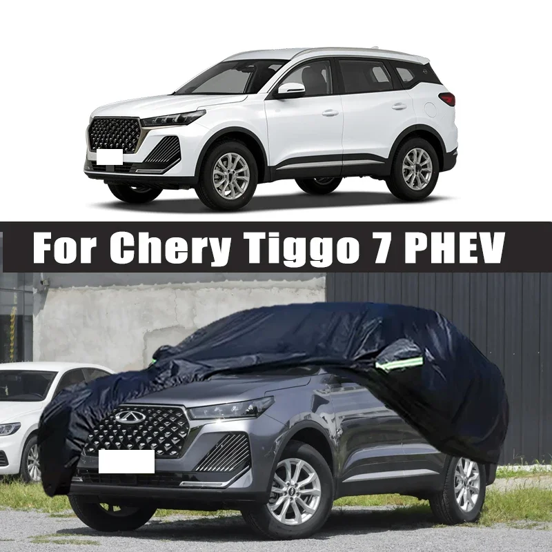 

For Chery Tiggo 7 PHEV Outdoor Protection Full Car Covers Snow Cover Sunshade Waterproof Dustproof Exterior Protection