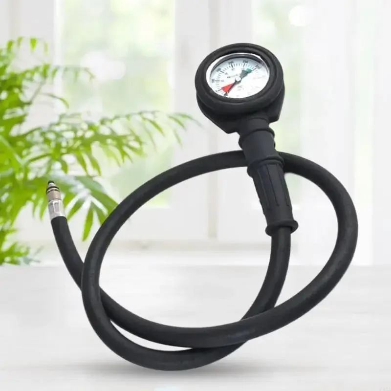 

0-400Bar Consoles Pressure Gauge Assembly Portable Air Respirator Air Pressure Tester Equipment Accessories