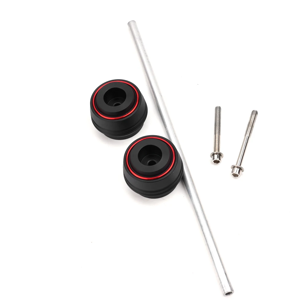Für QJMOTOR SRK 800 700 600 SRK800RR SRT900SX SRT600SX SRT 900 SX 700SX SRT550 Motorrad Achsschutz Gabelschutz Slider Spool – Detail 4