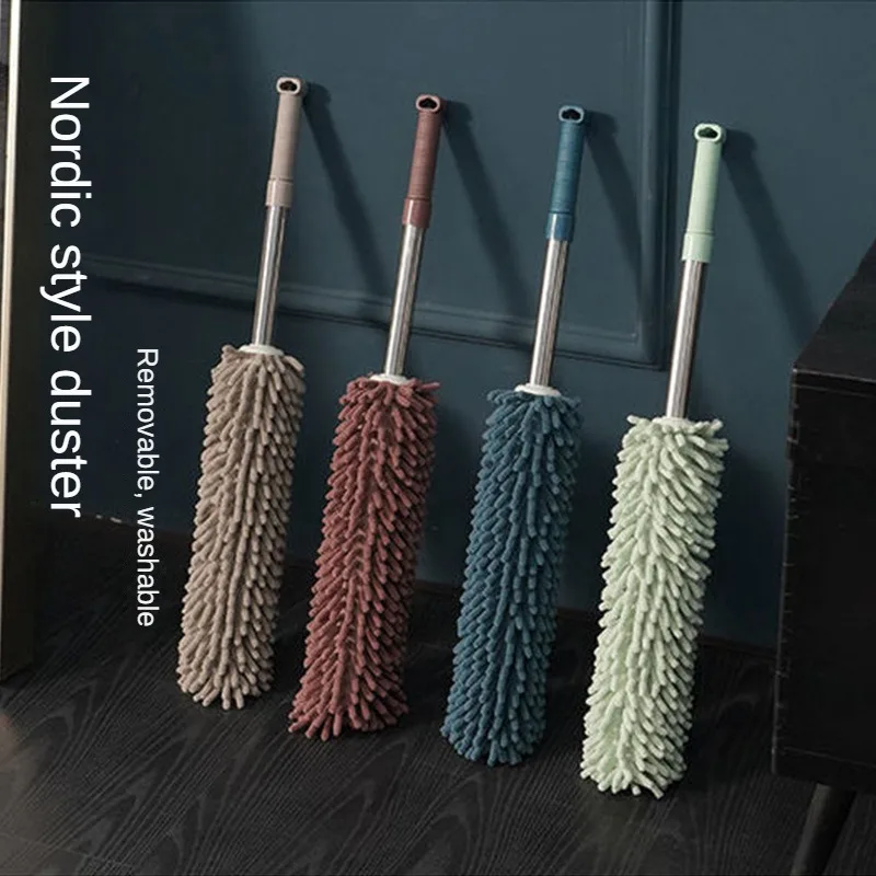 Under-the-bed Cleaning Tool General Cleaning Feather Duster Household Electrostatic Duster Gap Cleaning Brush