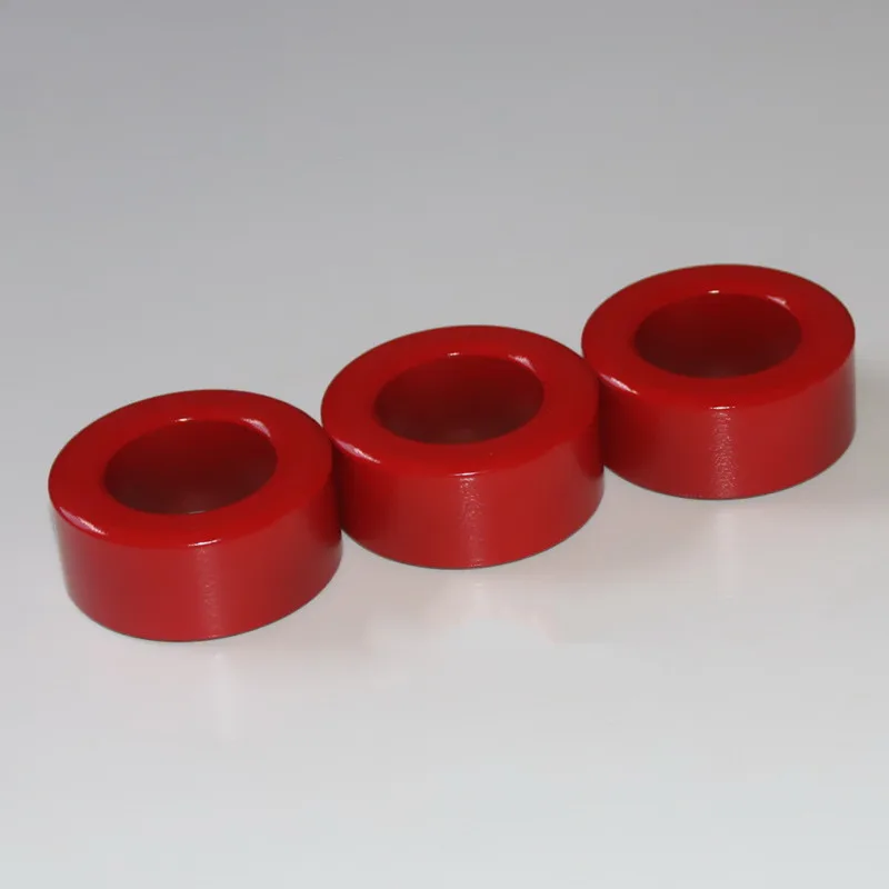 5pcs Iron powder cores T130-2  11nH/N2 10uo RF Dust  Ferrite Toroid Core Coating Red Gray MICROMETALS TOROID HF, QRP , INDUCTOR