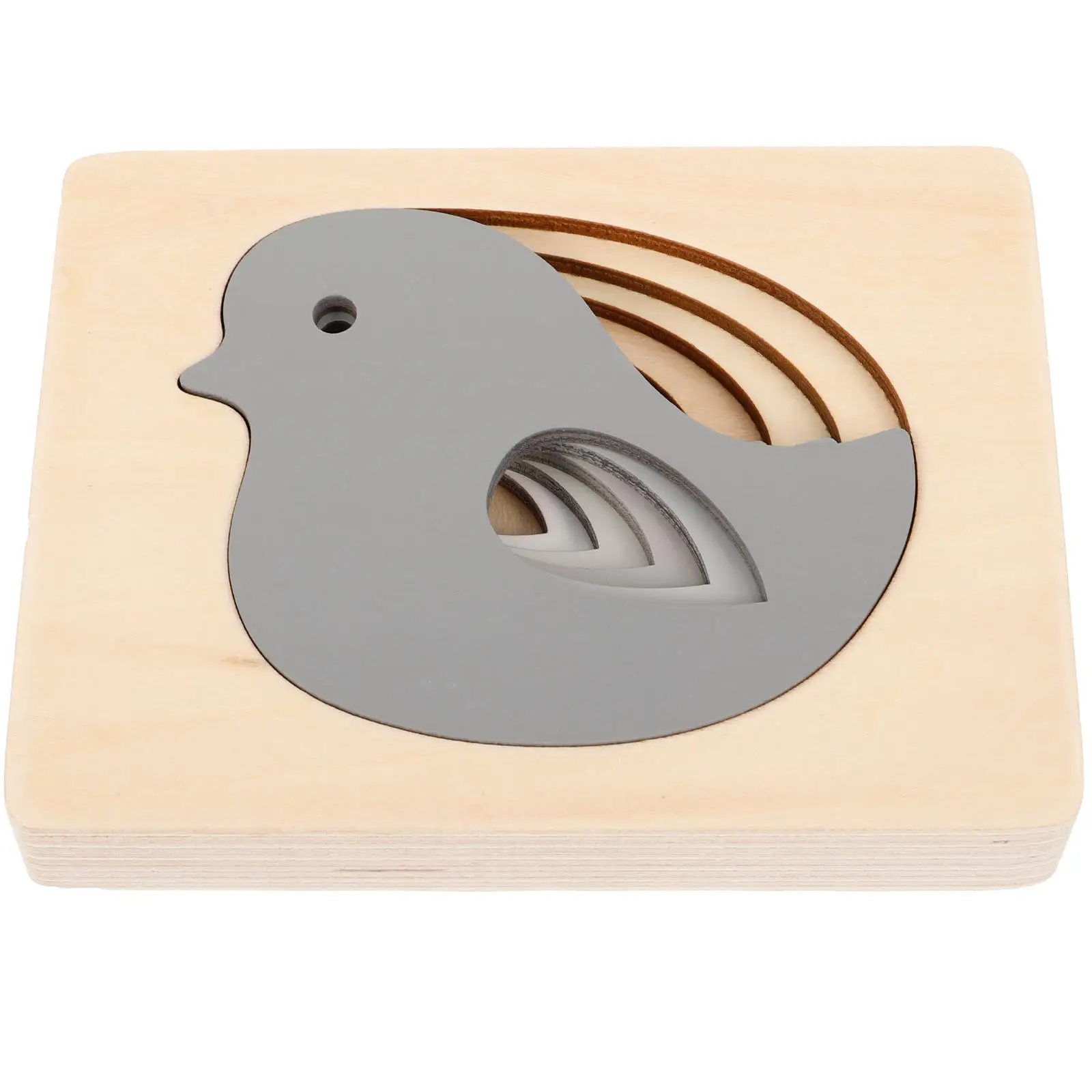 

Многослойные пазлы с животными, 3D головоломки, детские игрушки, деревянные многослойные пазлы, познавательная игрушка, соответствующий размере