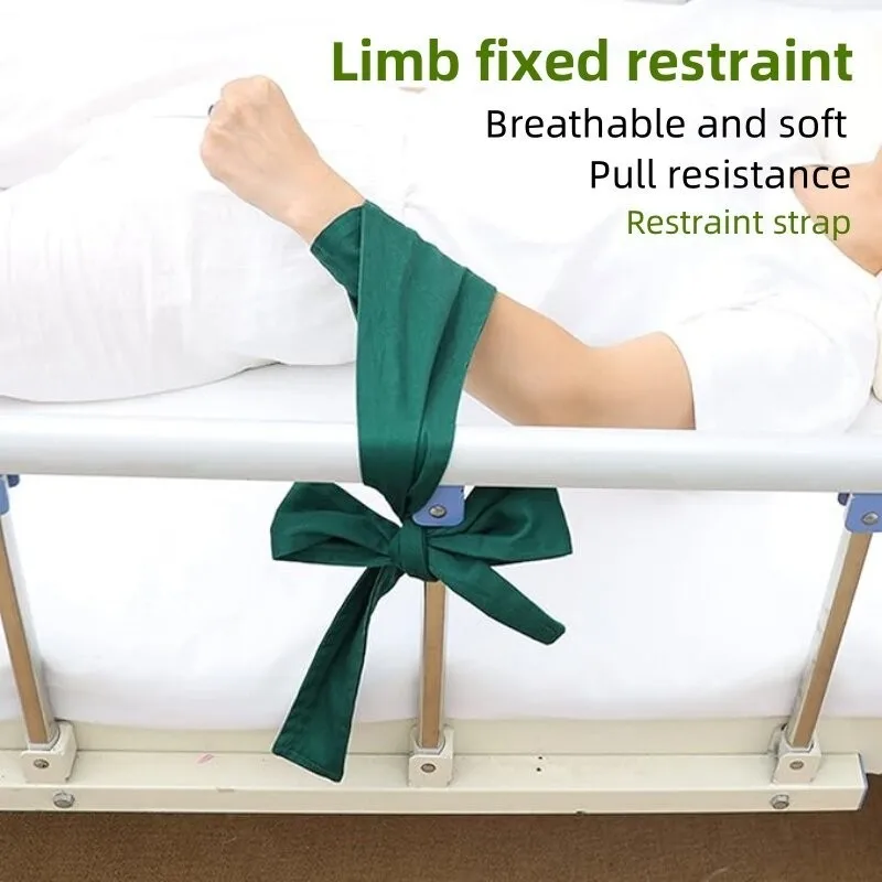 Medical Limb Restraint Device Wrist and Limb Protective Fixation Belt Bed Care Supplies for Elderly Mental Patients