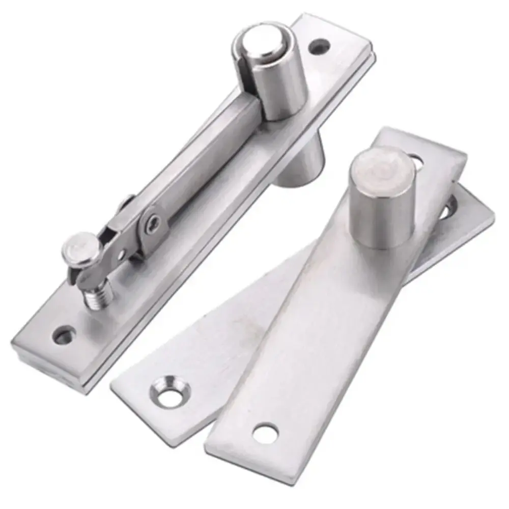 Positioning Door 360-degree Rotating Shaft Long Lasting Stronger Load-bearing Wooden Door Hinge Heavy Duty Thick Door Shaft