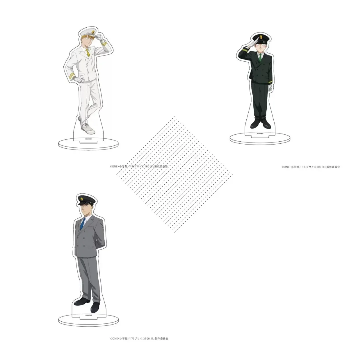 Anime Mobu Saiko Hyaku Kageyama Shigeo Reigen Arataka Hanazawa Teruki Cosplay Mob Psycho 100 Acrylic Standing Sign Ornament Gift