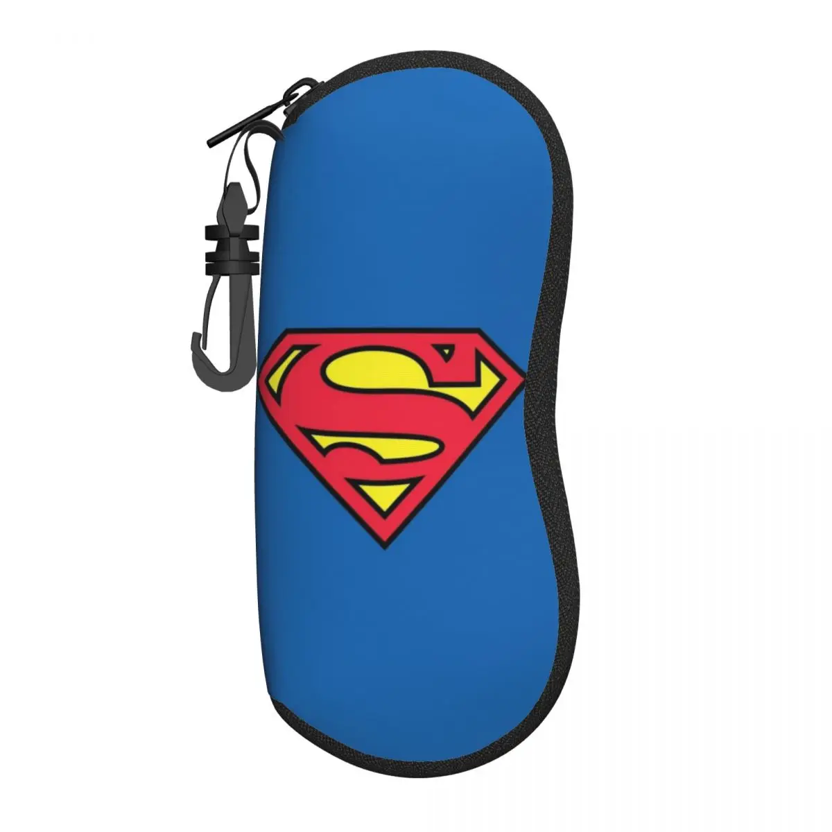 Custom Supermans Eyeglass Glasses Case Women Men Soft Sunglasses Protective Pouch