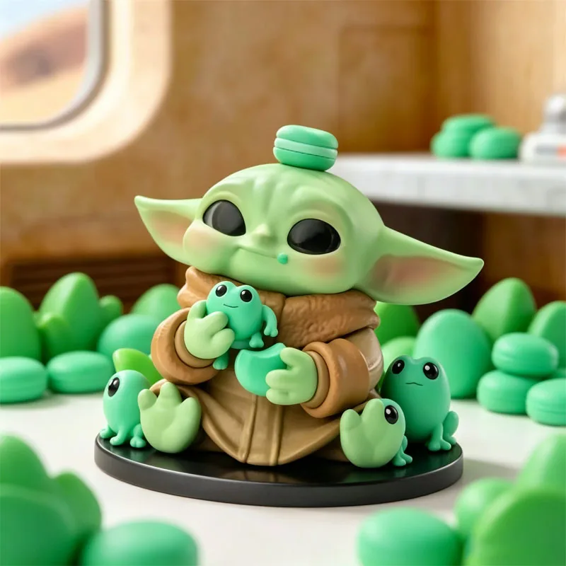 POP MART Star Wars Grogu Tiny But Mighty Serie Mystery Box Original Blind Box Überraschungsspielzeug Taschenanhänger Figuren Wohndekoration