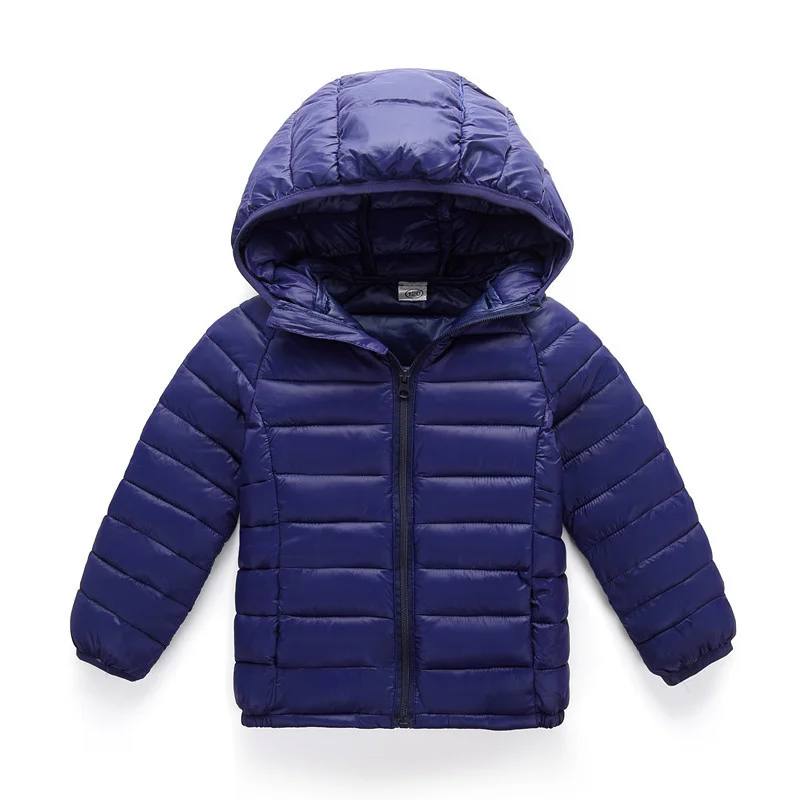 Girls Down Coat Overcoat Jacket Windbreak Outerwear 2024 Orange Winter Autumn Sport Warm Christmas Gift Children's Clothing