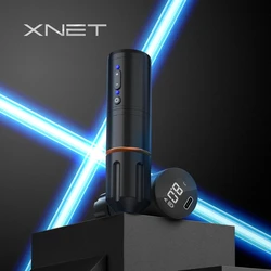 Xnet-ワイヤレスタトゥーマシン,回転ペン,切断なしモーター,4.0mm,バッテリー2000mah